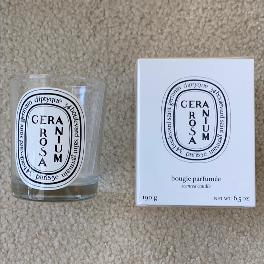 Empty Standard Diptyque Candle Jar